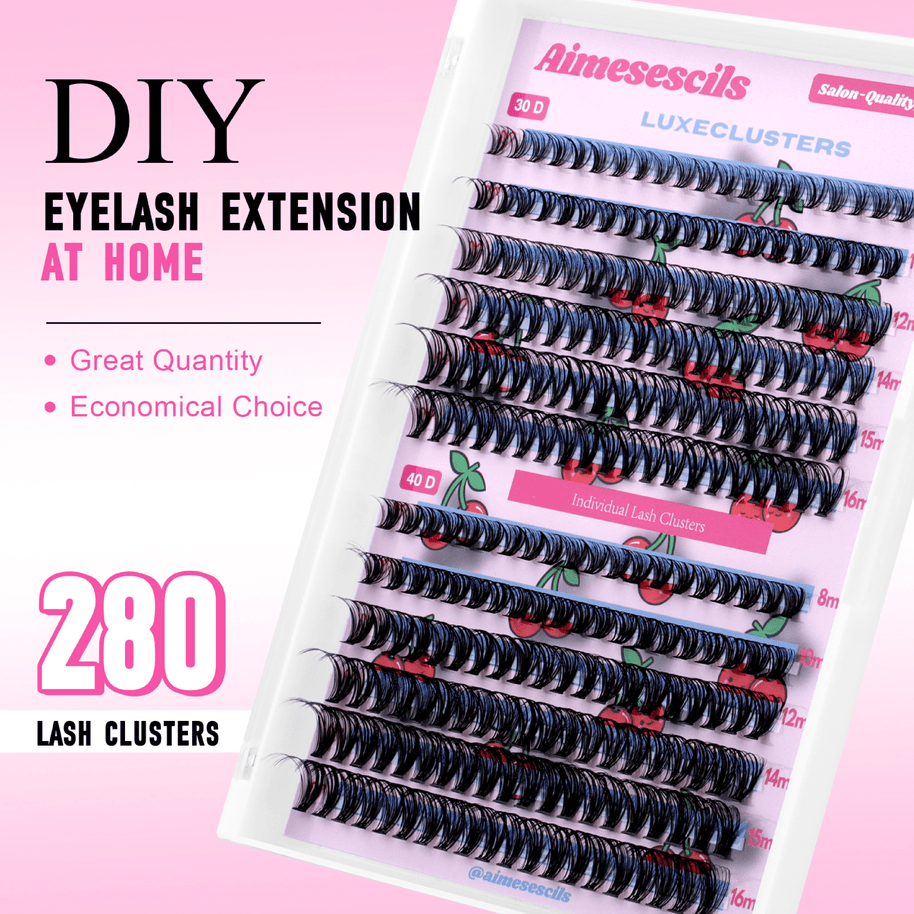 30D & 40D Lash Clusters - Mix