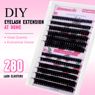 50D & 60D Lash Clusters - Mix