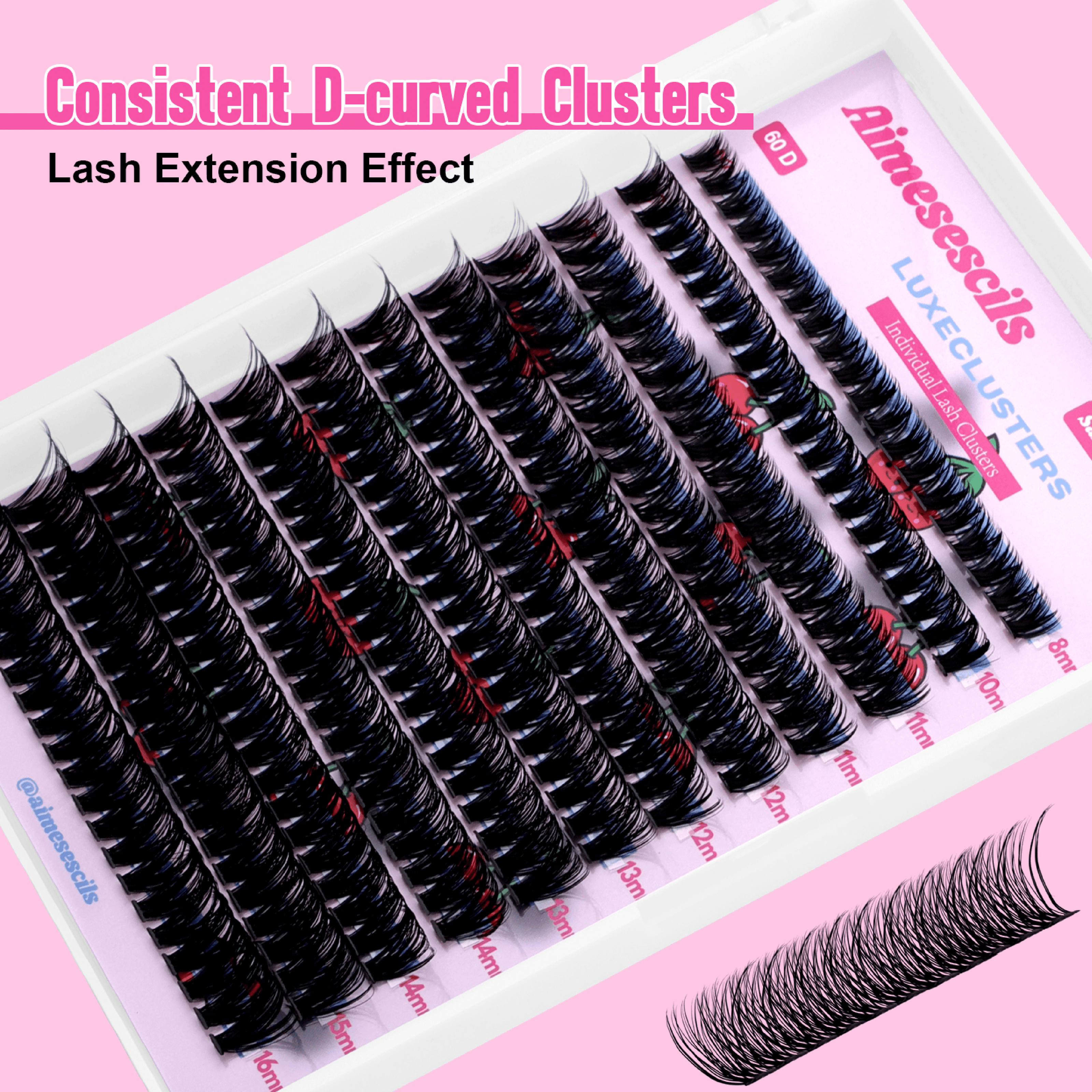 60D  Lash Cluster - Single