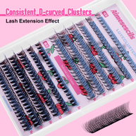 10D & 20D Lash Clusters - Mix