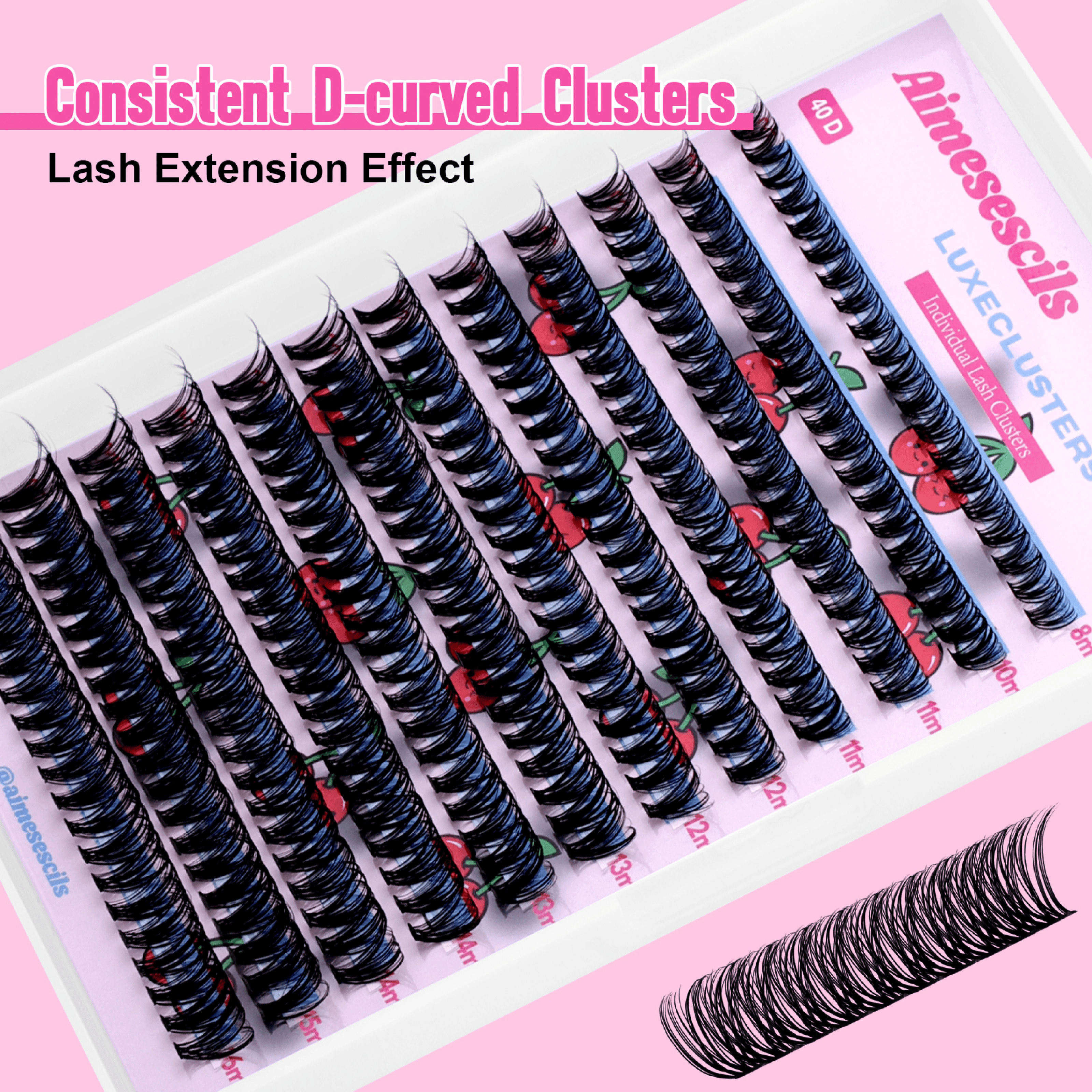 40D  Lash Cluster - Single