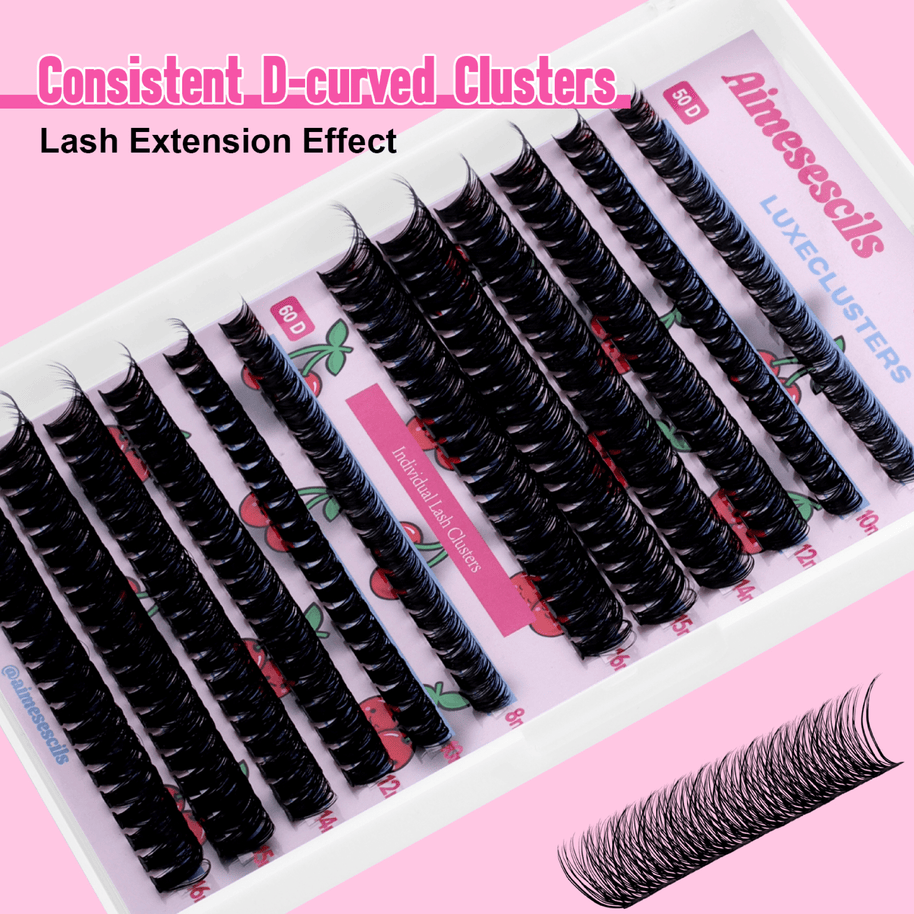 50D & 60D Lash Clusters - Mix