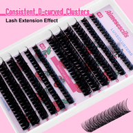 50D & 60D Lash Clusters - Mix