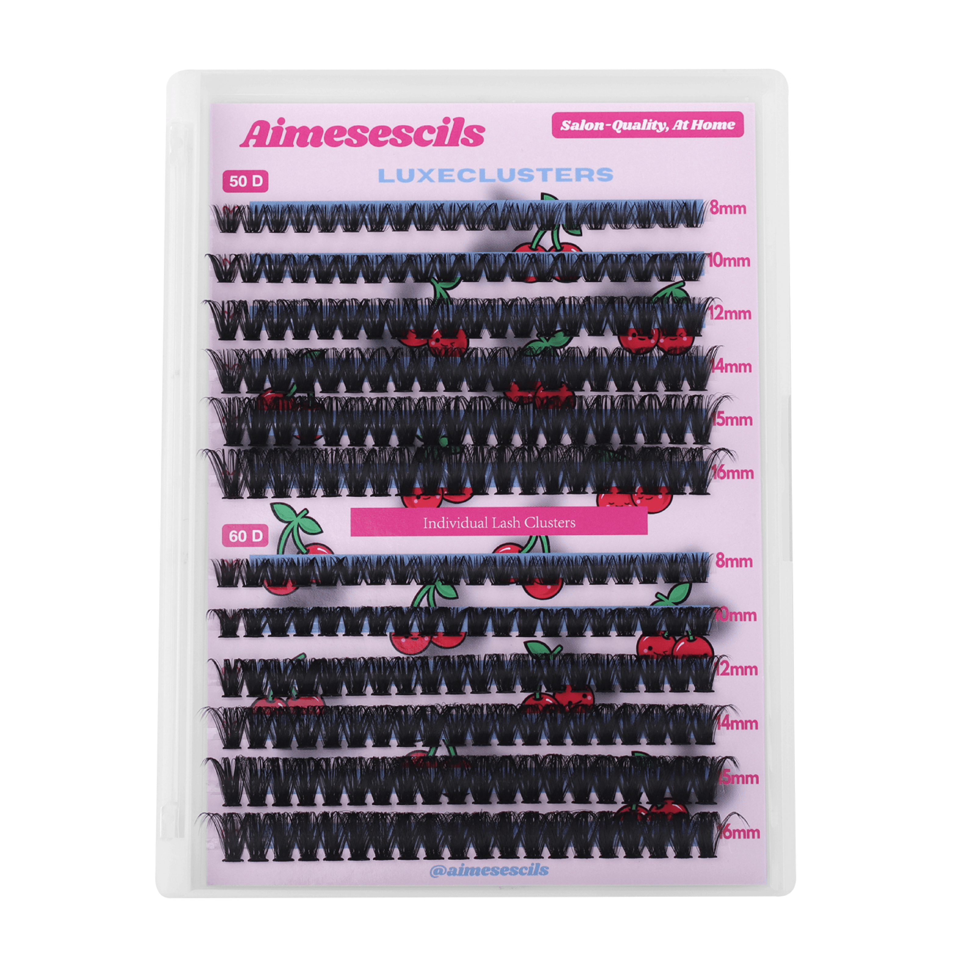 50D & 60D Lash Clusters - Mix