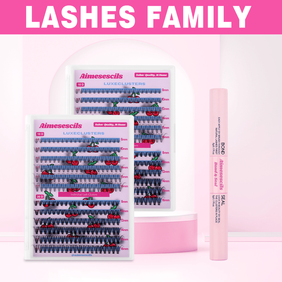 10D & 20D Lash Clusters - Mix
