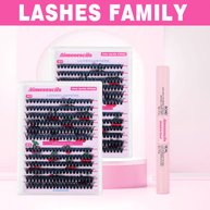 30D & 40D Lash Clusters - Mix