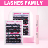 50D & 60D Lash Clusters - Mix