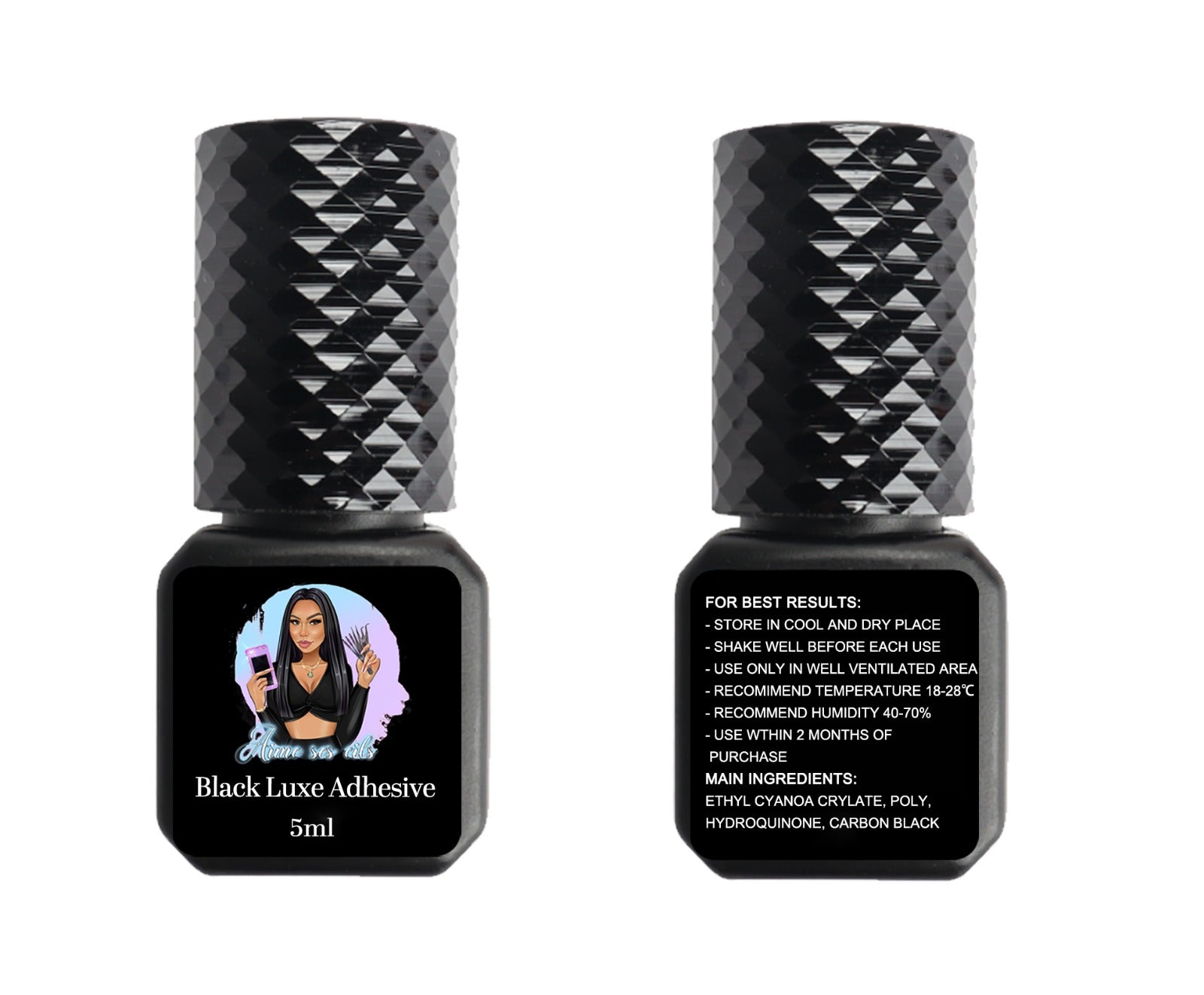 Luxe Lash Adhesive – Black Glue