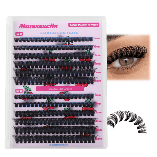 50D & 60D Lash Clusters - Mix